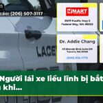 Người lái xe liều lĩnh bị bắt sau khi…