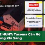 2 HUNT Tacoma Căn Hộ Phong Khí Sáng