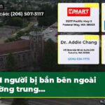 1 người bị bắn bên ngoài trường trung…