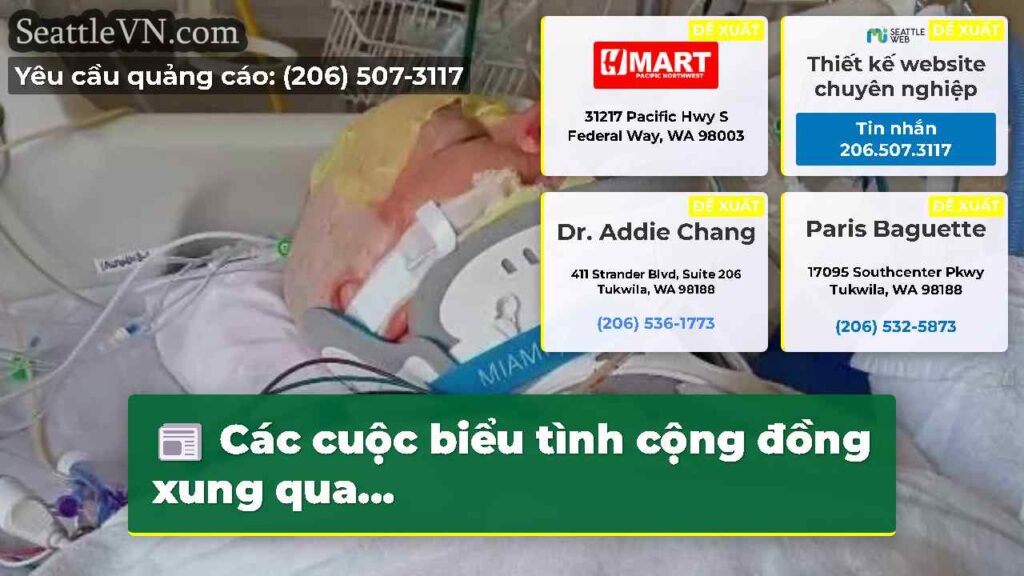 Các cuộc biểu tình cộng đồng xung qua...