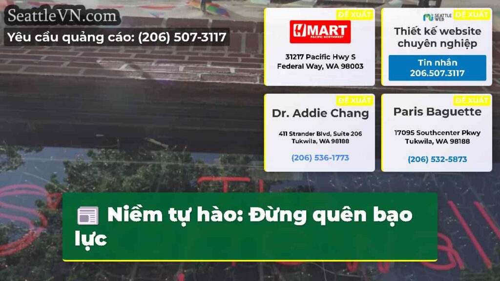 Niềm tự hào: Đừng quên bạo lực