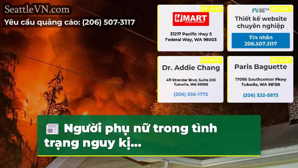 Người phụ nữ trong tình trạng nguy kị...
