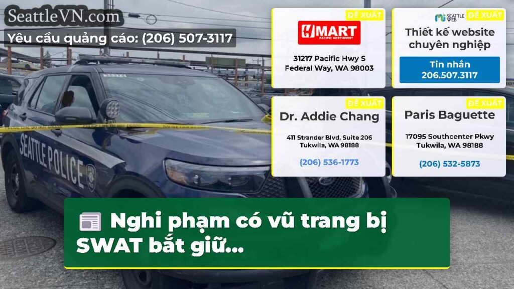 Nghi phạm có vũ trang bị SWAT bắt giữ...
