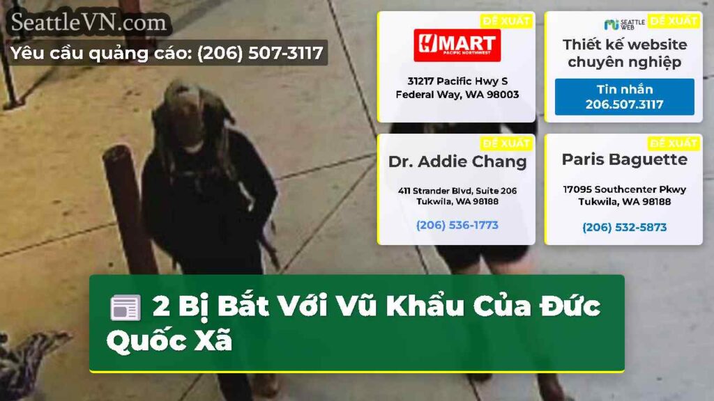 2 Bị Bắt Với Vũ Khẩu Của Đức Quốc Xã