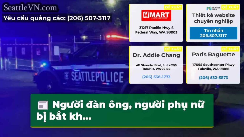 Người đàn ông, người phụ nữ bị bắt kh...