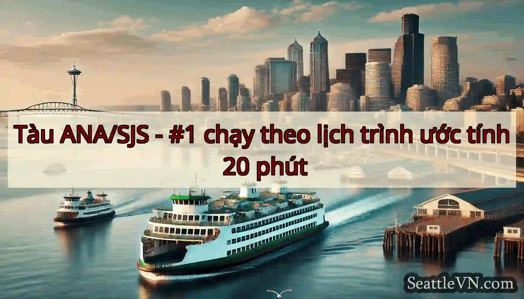 Tàu ANA/SJS - #1 chạy theo lịch trình ước tính 20