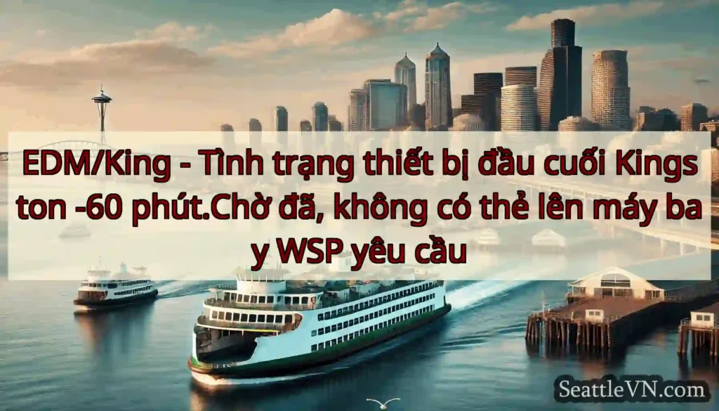 EDM/King - Tình trạng thiết bị đầu cuối Kingston