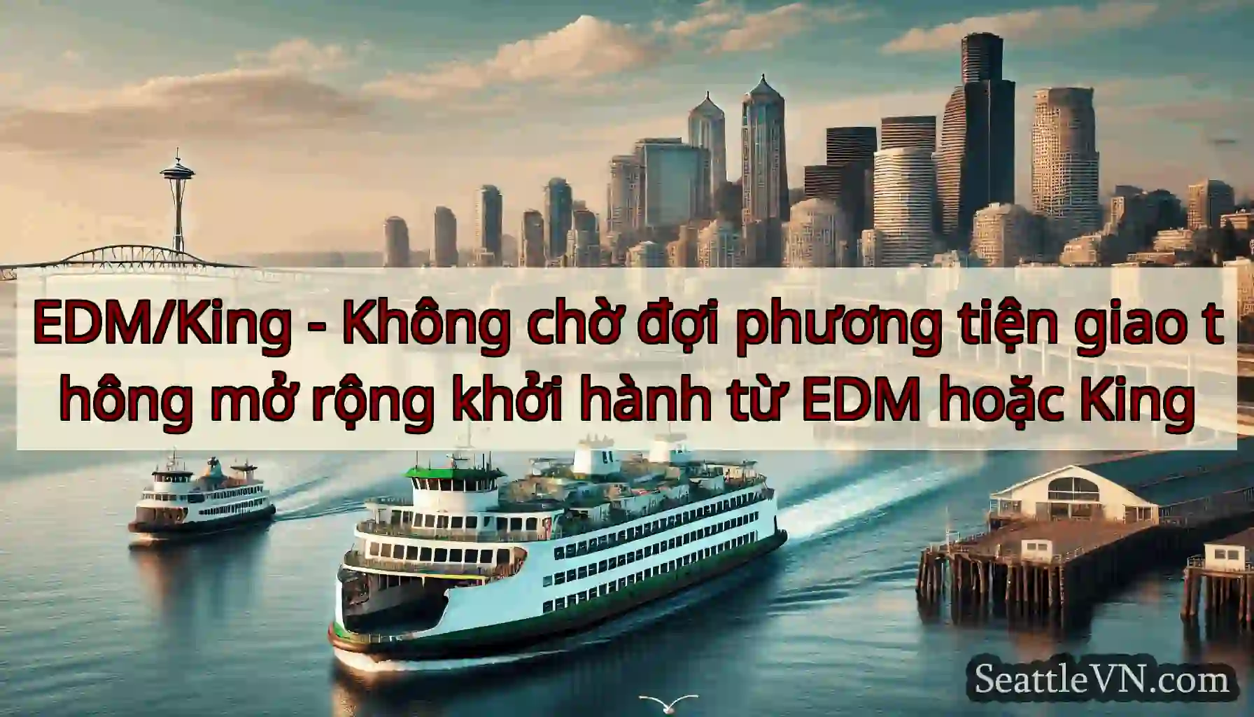 EDM/King - Không chờ đợi phương tiện giao thông