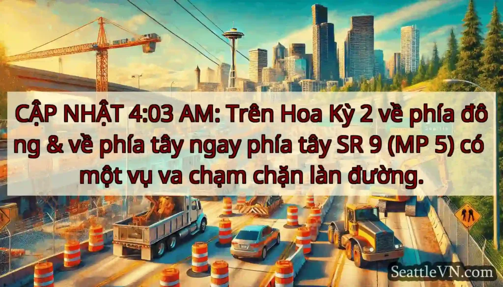 CẬP NHẬT 4:03 AM: Trên Hoa Kỳ 2 về phía đông & về