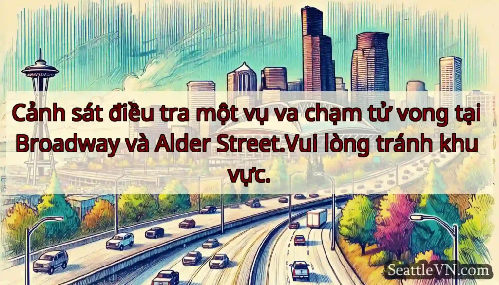 Cảnh sát điều tra một vụ va chạm tử vong tại