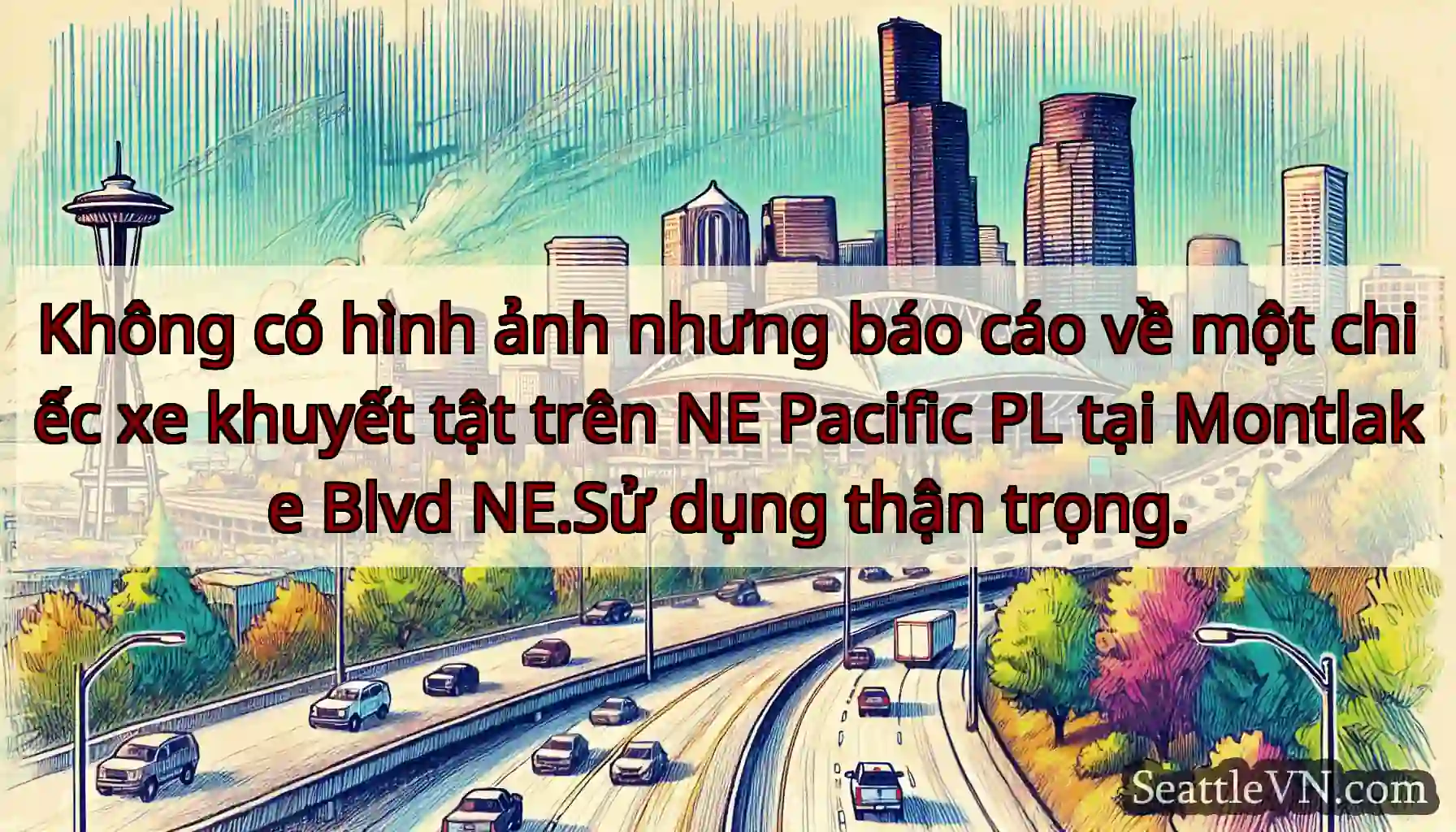 Không có hình ảnh nhưng báo cáo về một chiếc xe