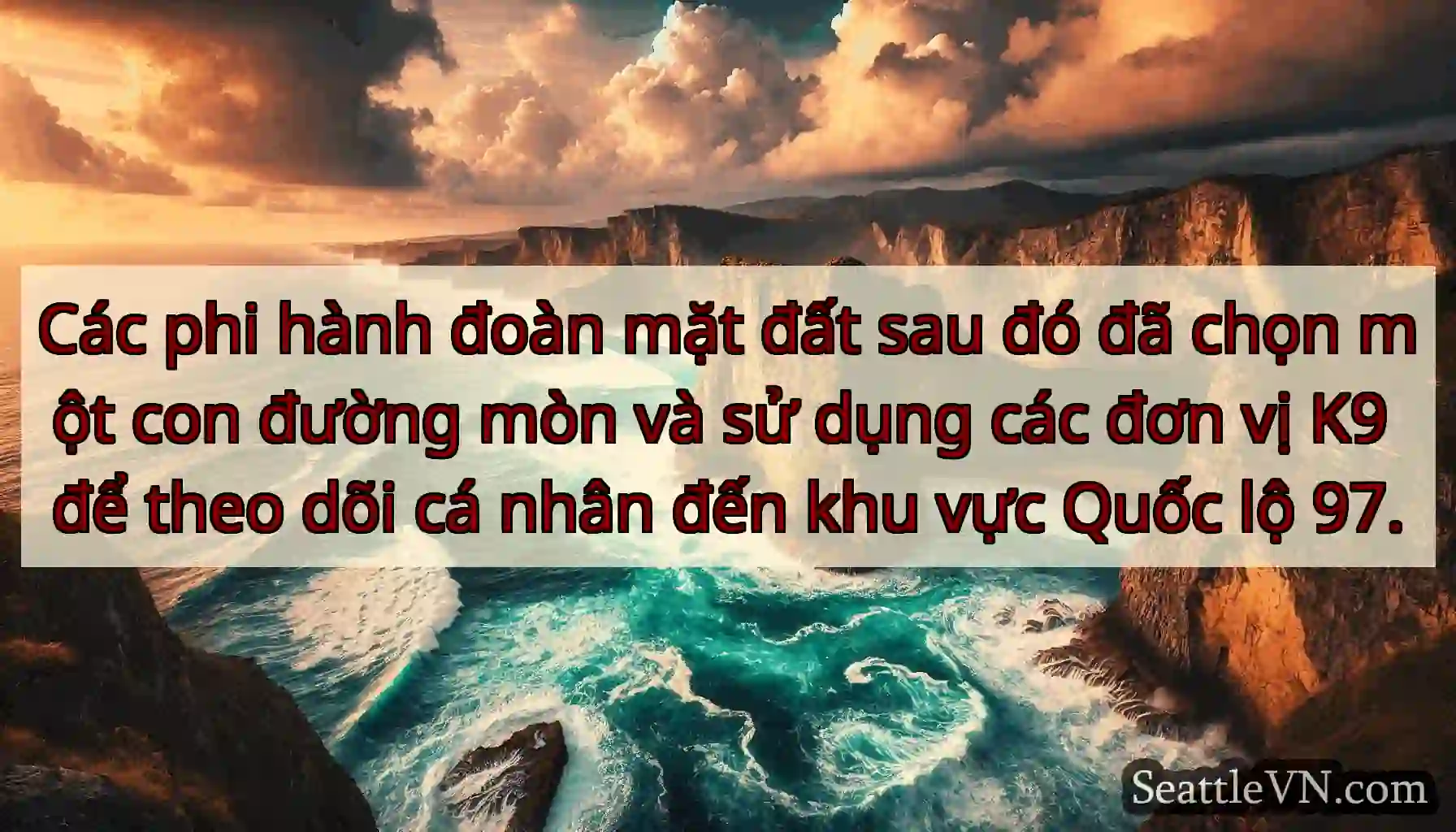 Các phi hành đoàn mặt đất sau đó đã chọn một con