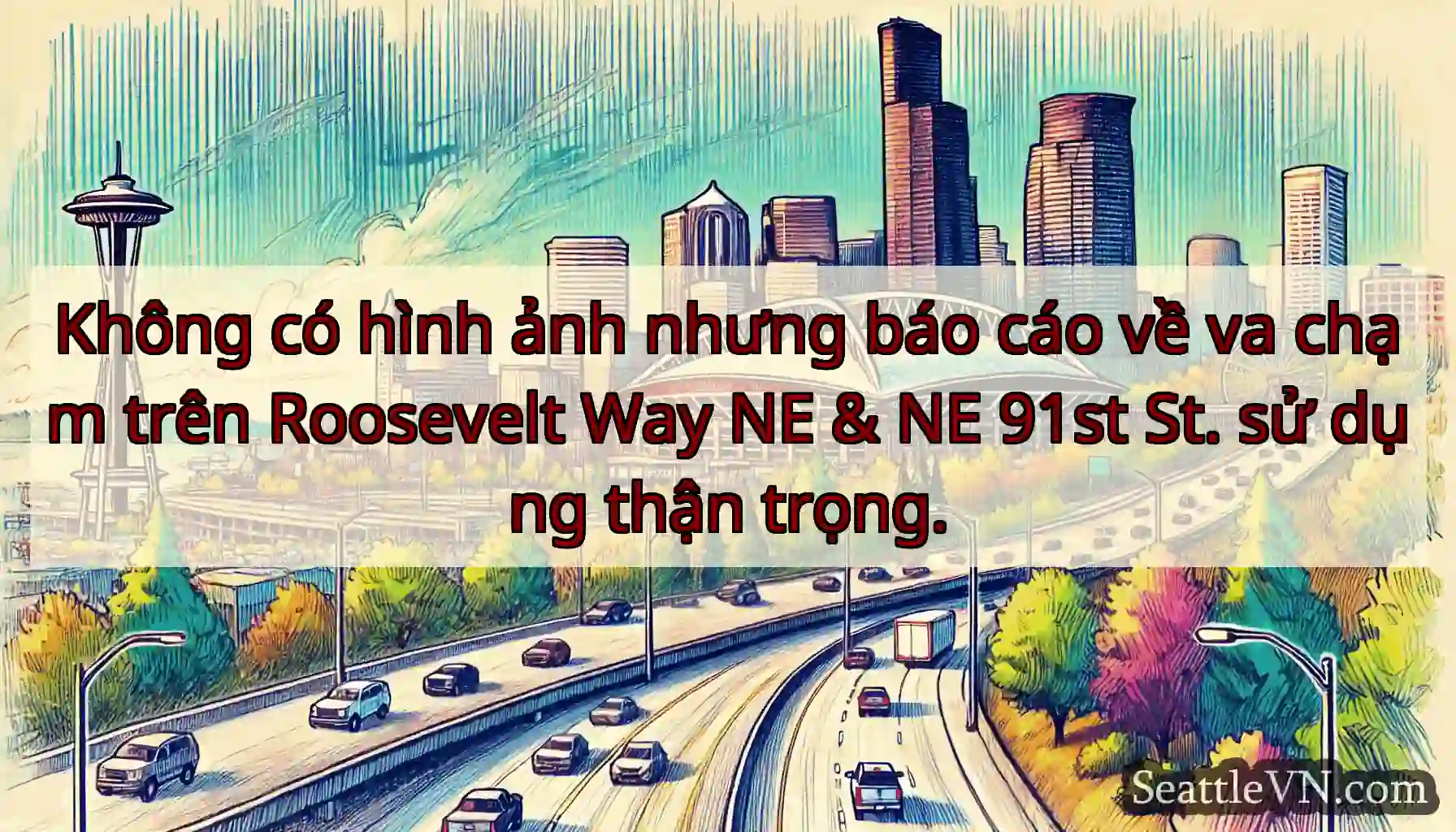 Không có hình ảnh nhưng báo cáo về va chạm trên