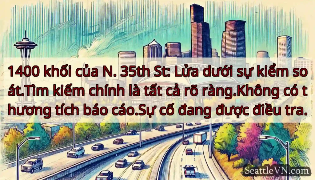 1400 khối của N. 35th St: Lửa dưới sự kiểm