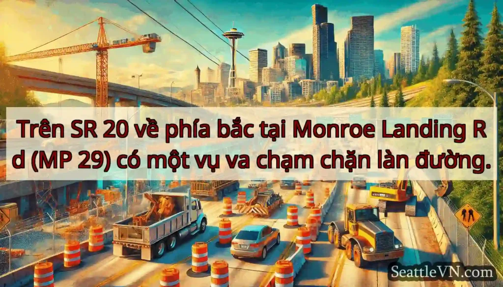 Trên SR 20 về phía bắc tại Monroe Landing Rd (MP