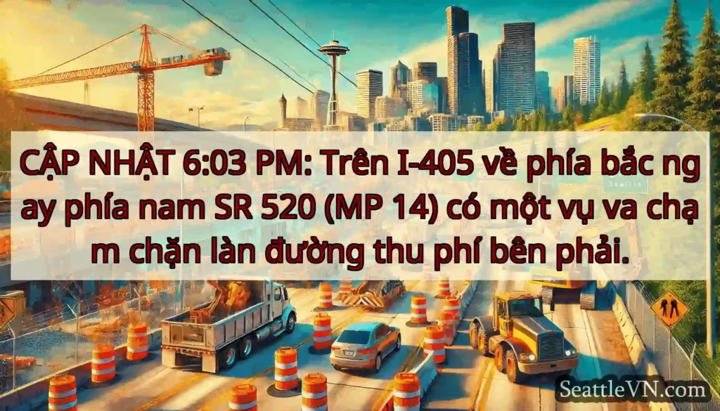 CẬP NHẬT 6:03 PM: Trên I-405 về phía bắc ngay