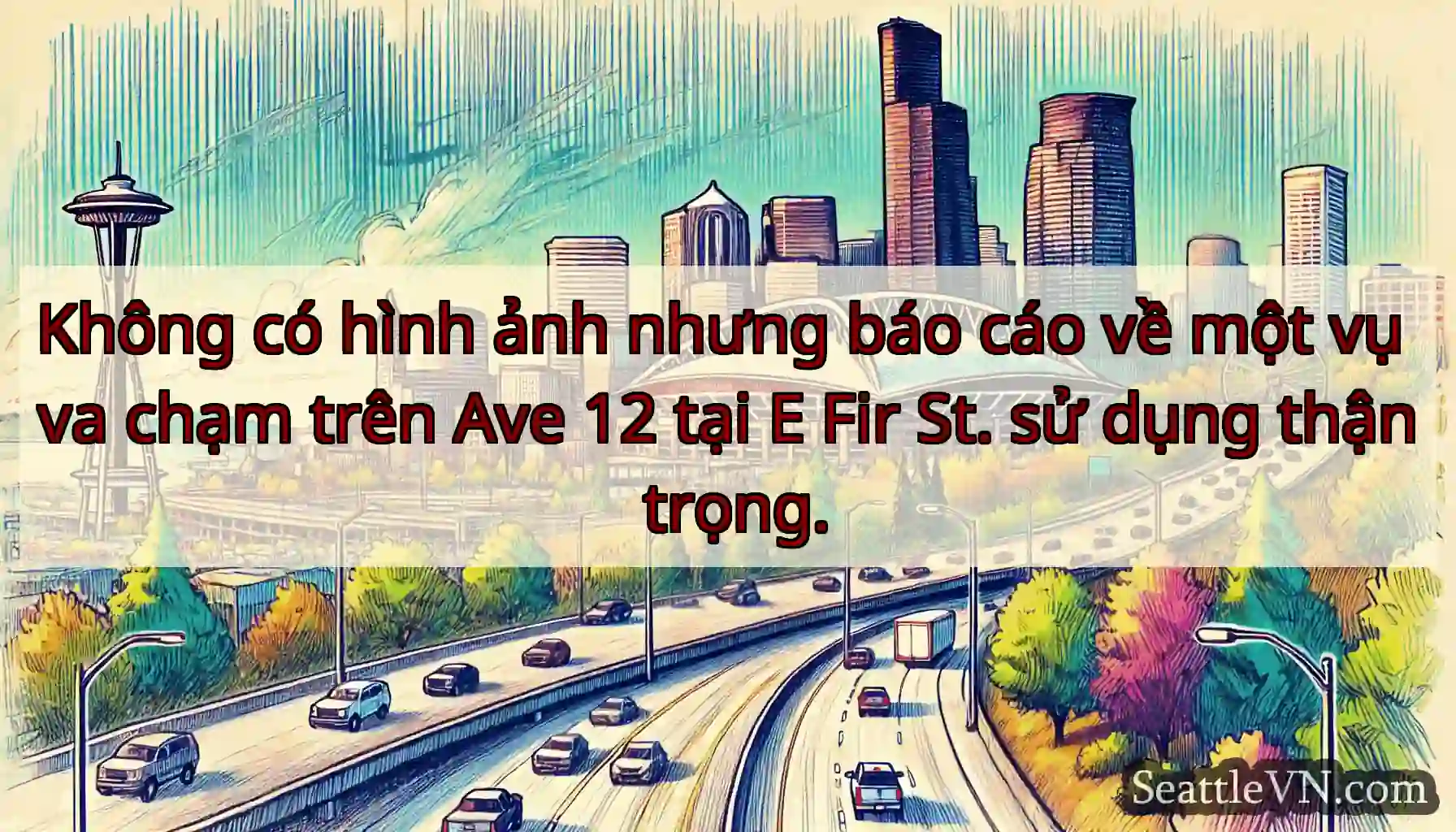 Không có hình ảnh nhưng báo cáo về một vụ va chạm