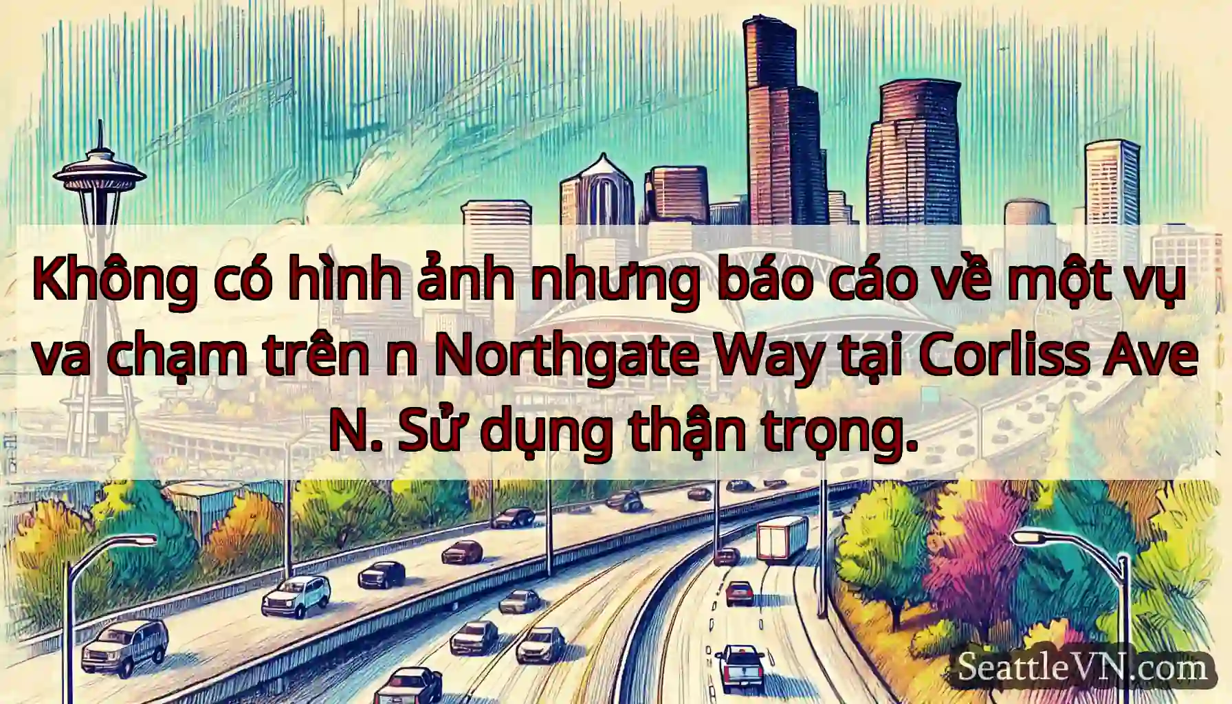 Không có hình ảnh nhưng báo cáo về một vụ va chạm