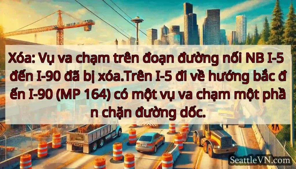 Xóa: Vụ va chạm trên đoạn đường nối NB I-5 đến