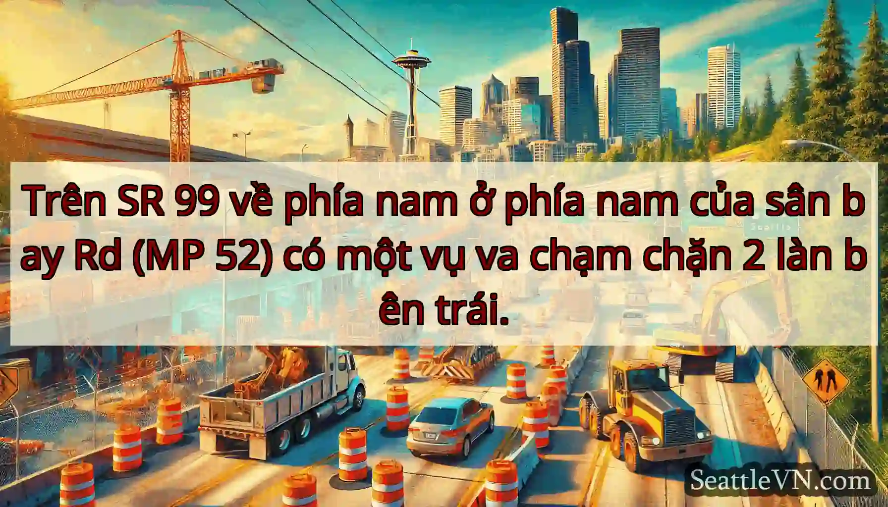 Trên SR 99 về phía nam ở phía nam của sân bay Rd
