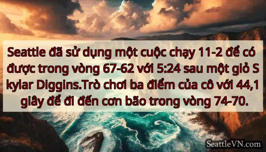 Seattle đã sử dụng một cuộc chạy 11-2 để có được