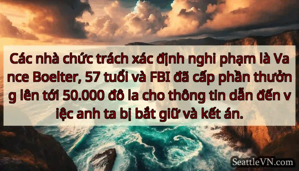 Các nhà chức trách xác định nghi phạm là Vance
