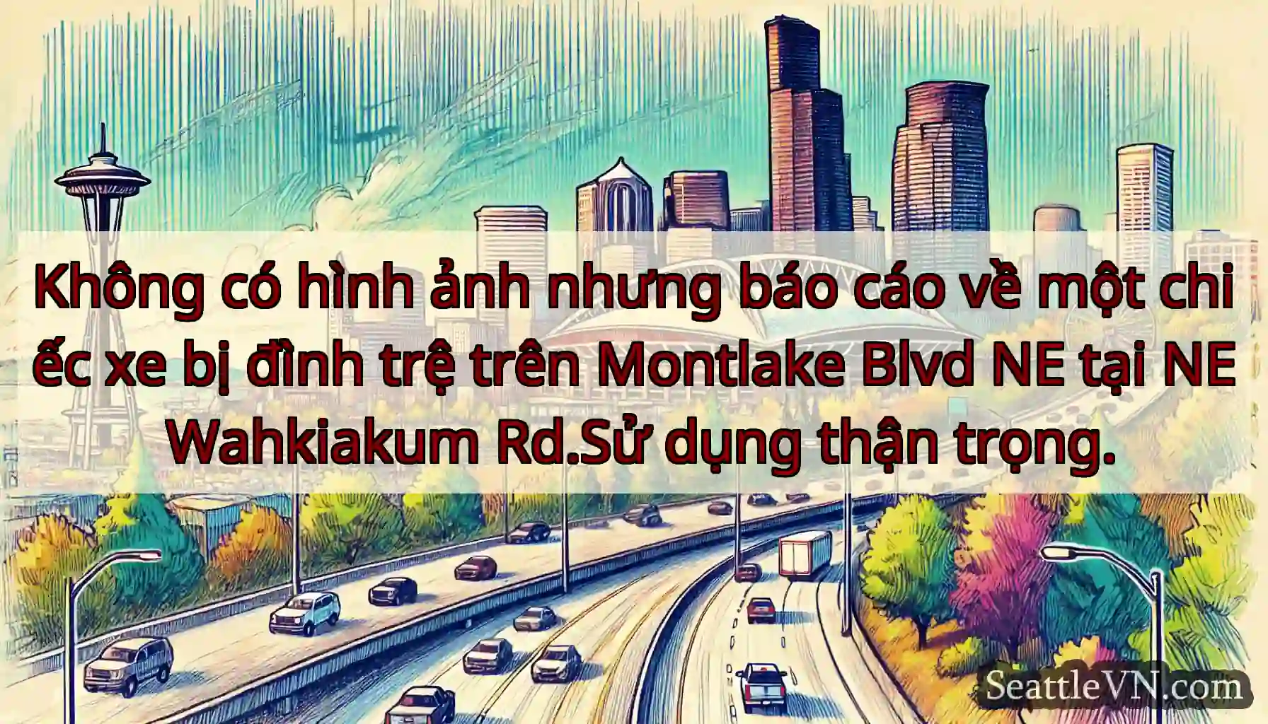 Không có hình ảnh nhưng báo cáo về một chiếc xe