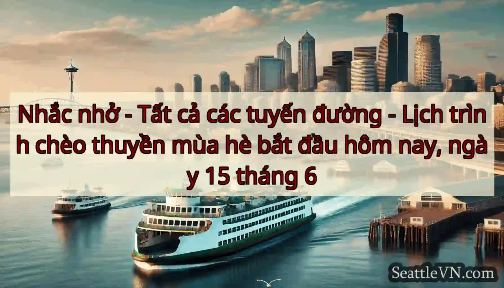 Nhắc nhở - Tất cả các tuyến đường - Lịch trình