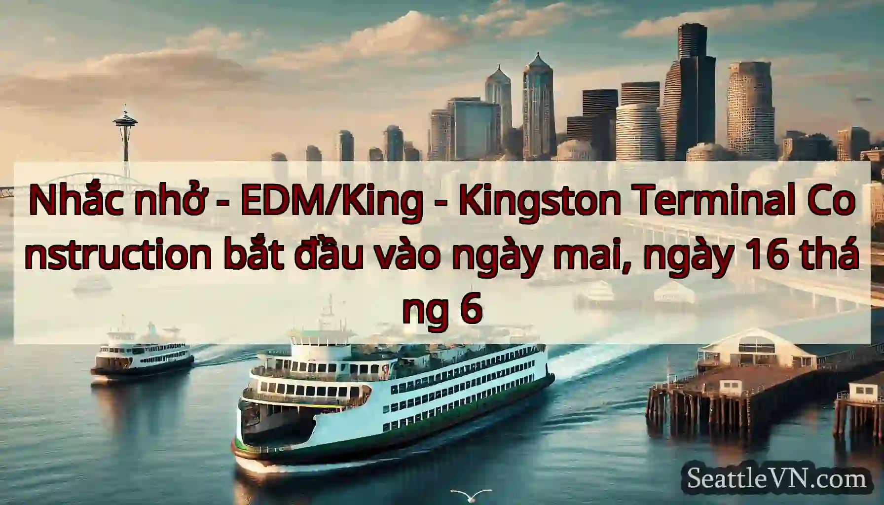 Nhắc nhở - EDM/King - Kingston Terminal