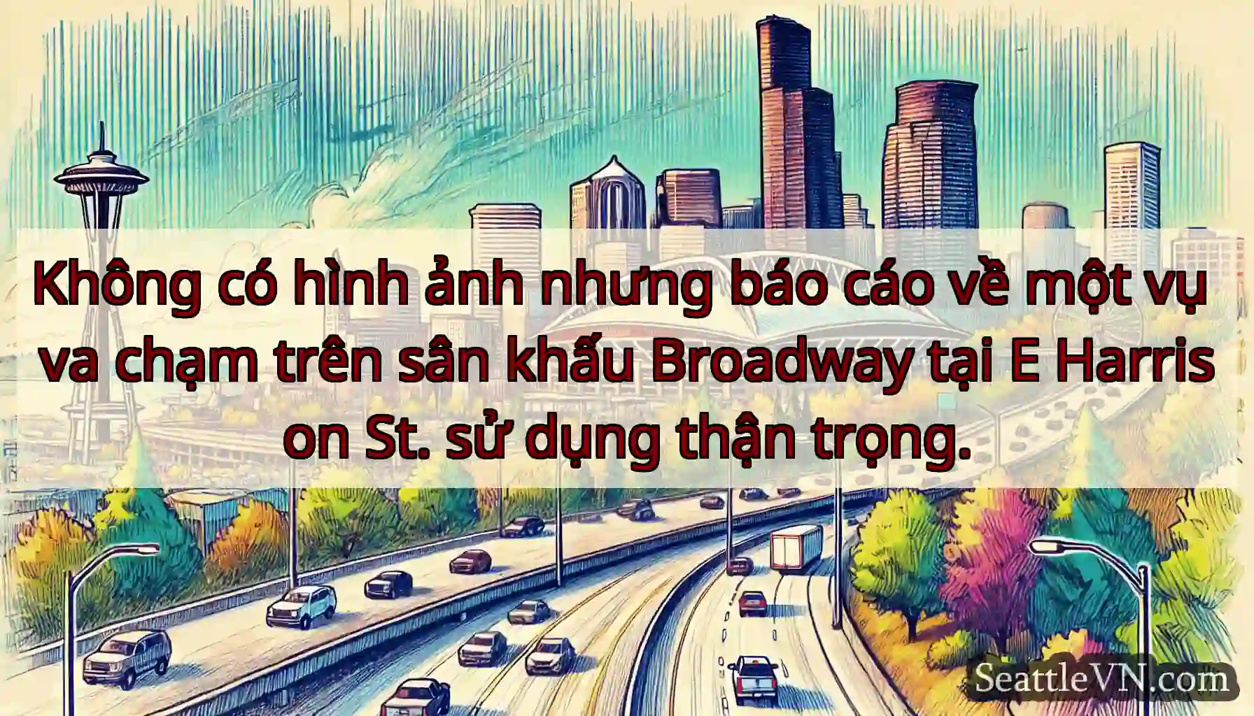 Không có hình ảnh nhưng báo cáo về một vụ va chạm