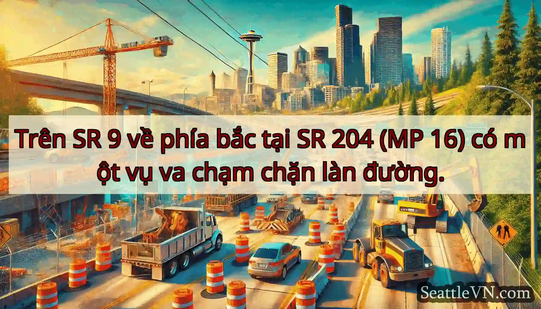 Trên SR 9 về phía bắc tại SR 204 (MP 16) có một