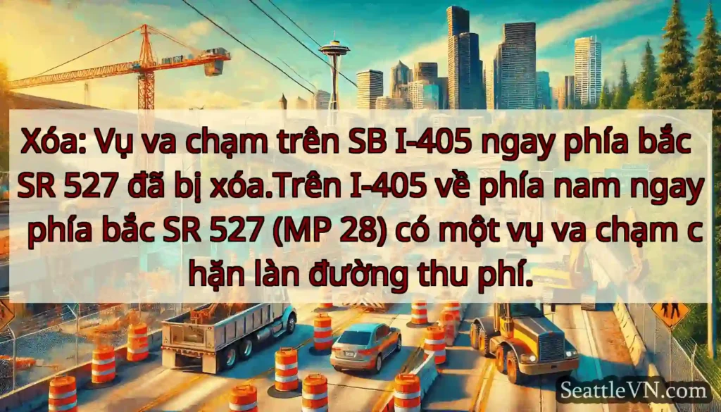 Xóa: Vụ va chạm trên SB I-405 ngay phía bắc SR
