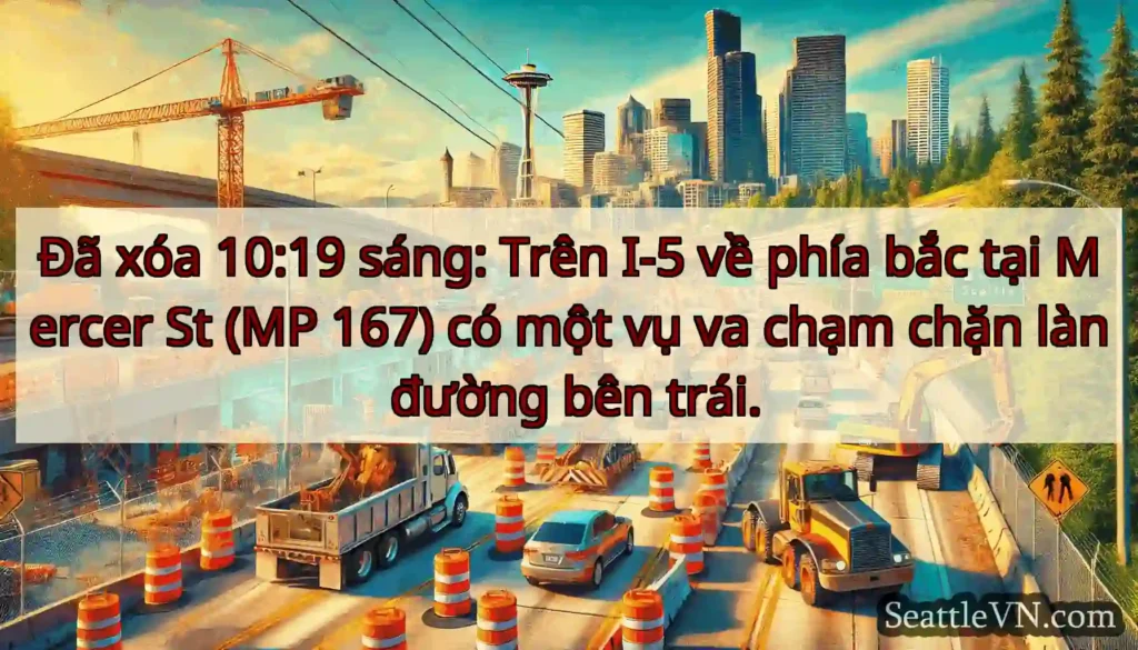 Đã xóa 10:19 sáng: Trên I-5 về phía bắc tại