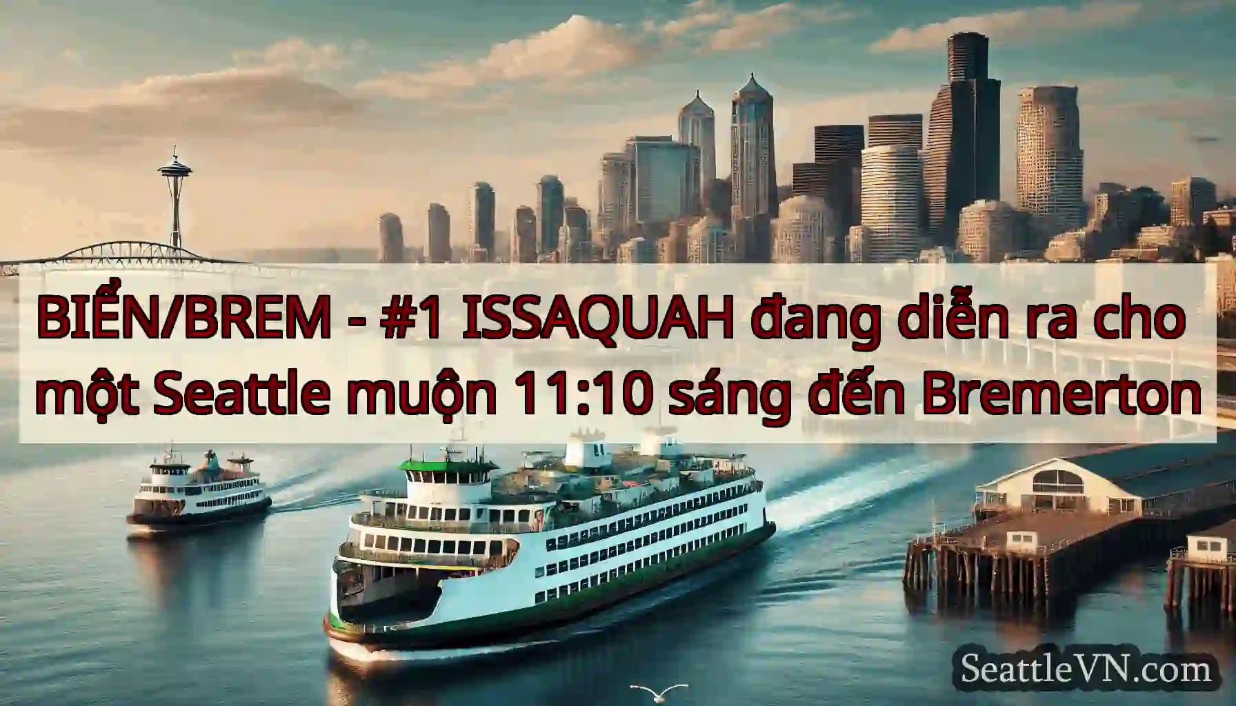 BIỂN/BREM - #1 ISSAQUAH đang diễn ra cho một