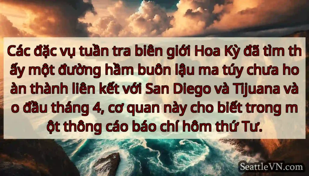 Các đặc vụ tuần tra biên giới Hoa Kỳ đã tìm thấy