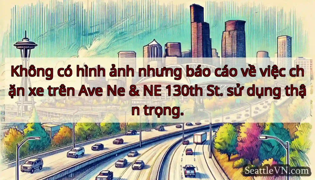 Không có hình ảnh nhưng báo cáo về việc chặn xe