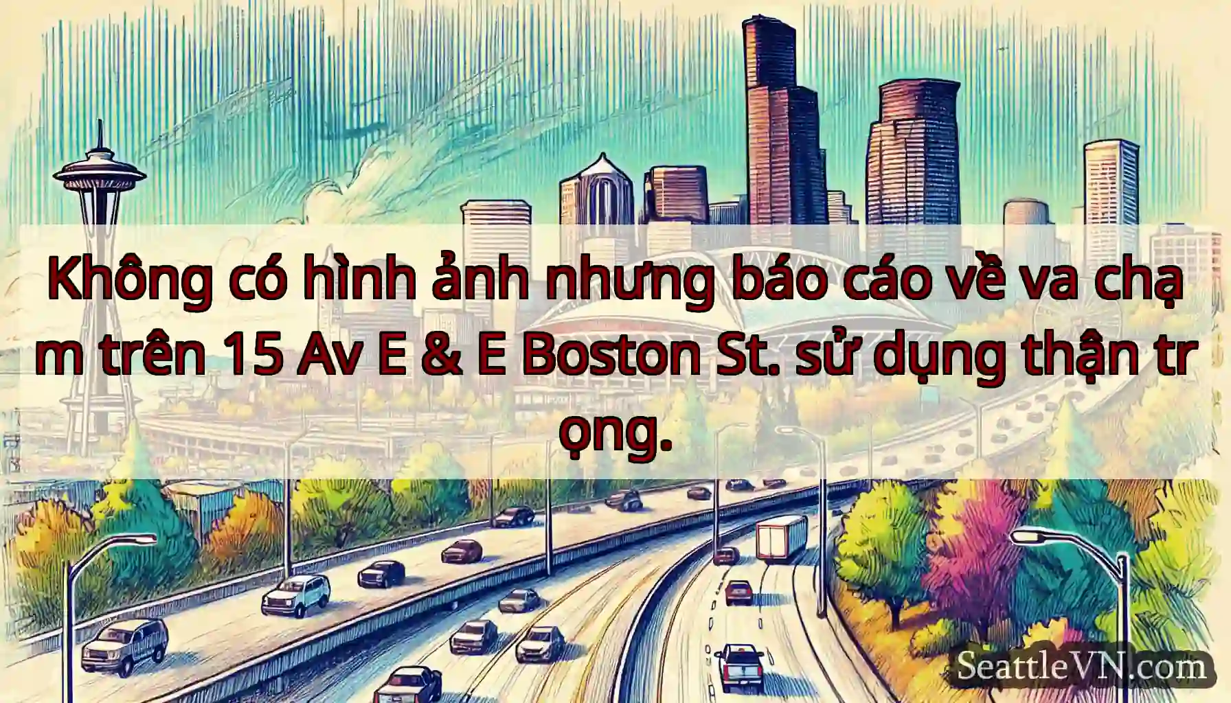 Không có hình ảnh nhưng báo cáo về va chạm trên