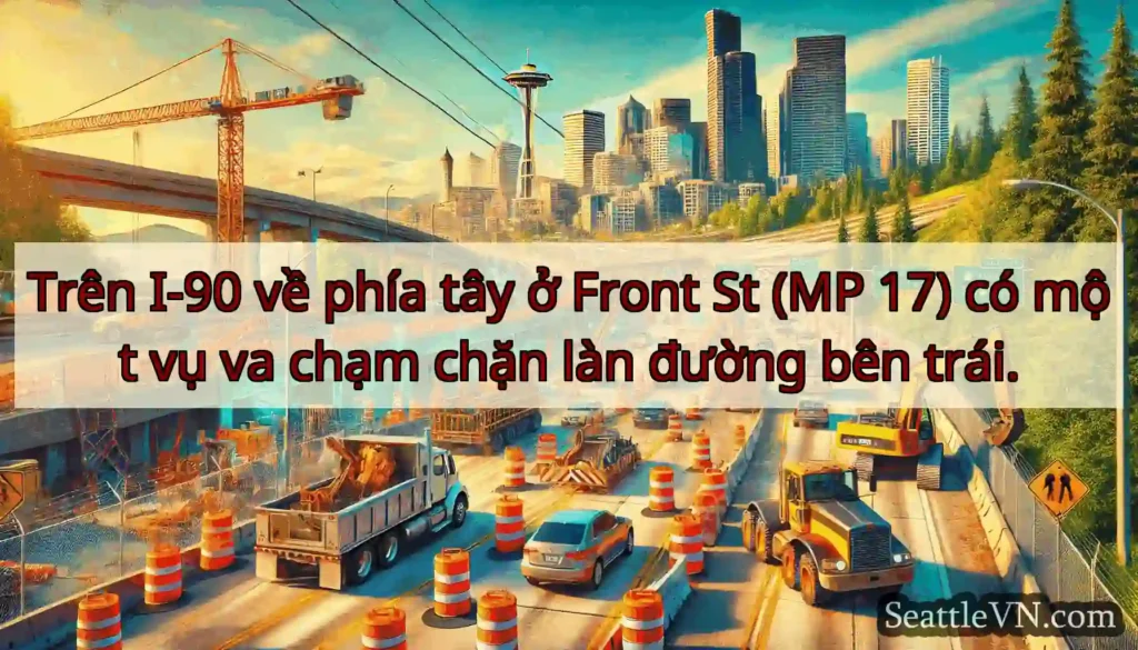 Trên I-90 về phía tây ở Front St (MP 17) có một