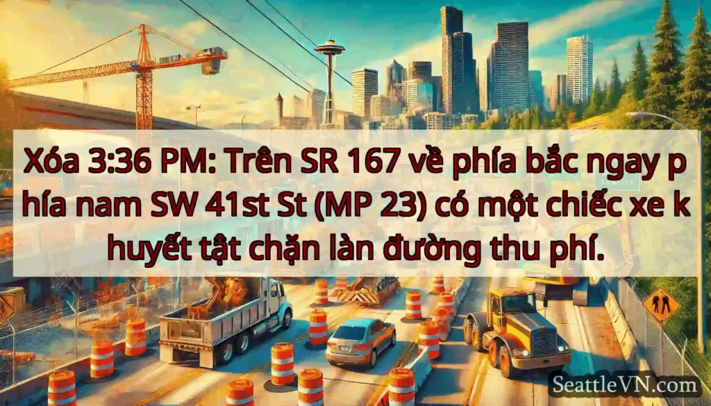 Xóa 3:36 PM: Trên SR 167 về phía bắc ngay phía