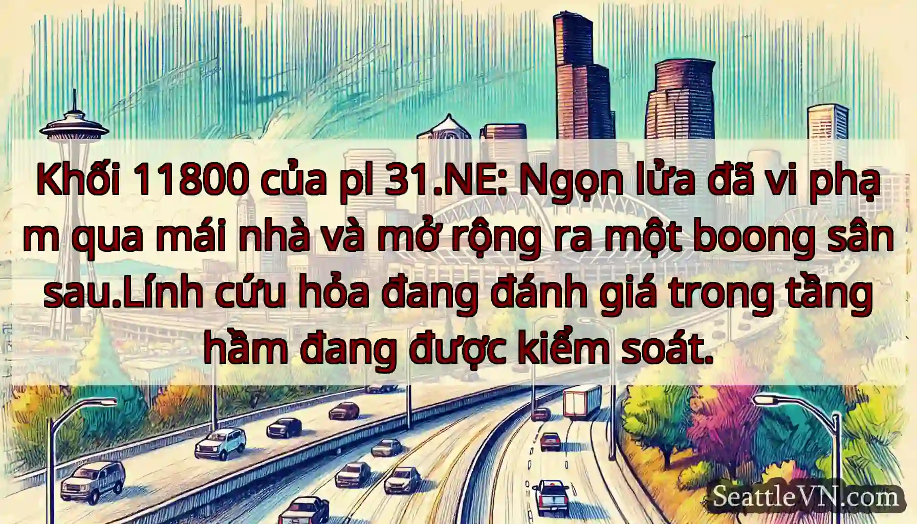 Khối 11800 của pl 31.NE: Ngọn lửa đã vi phạm qua