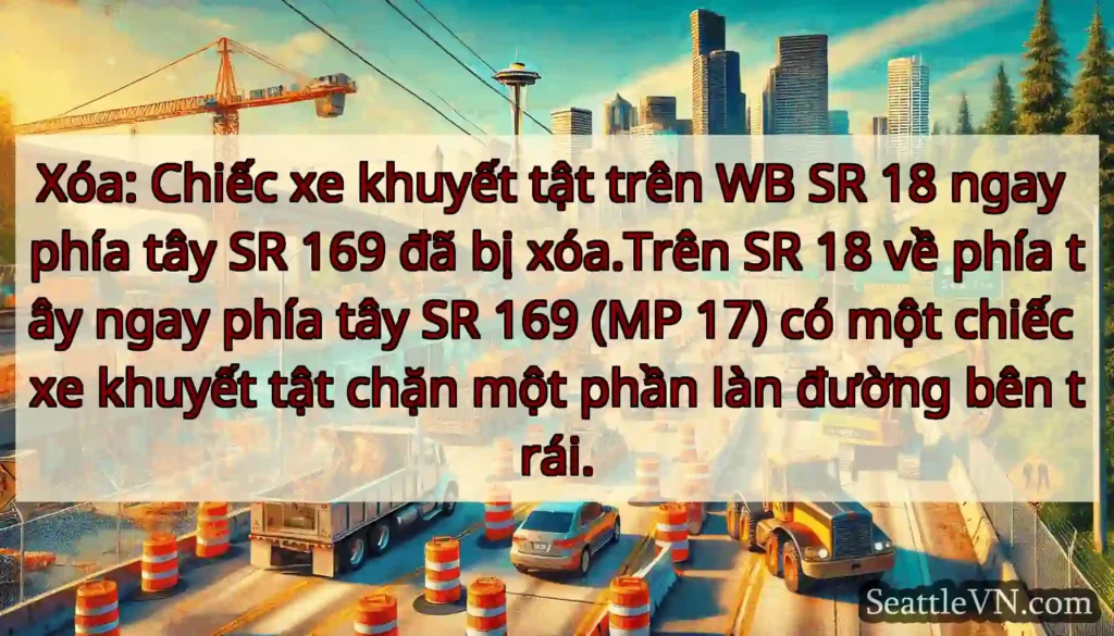 Xóa: Chiếc xe khuyết tật trên WB SR 18 ngay phía