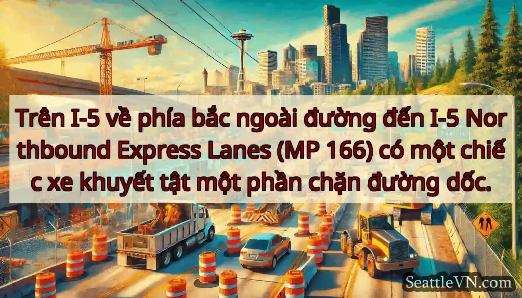 Trên I-5 về phía bắc ngoài đường đến I-5