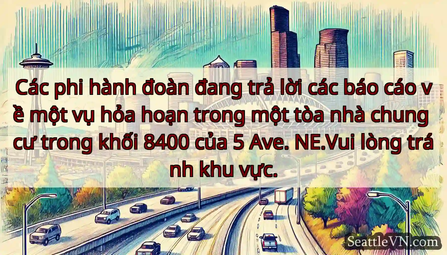 Các phi hành đoàn đang trả lời các báo cáo về một
