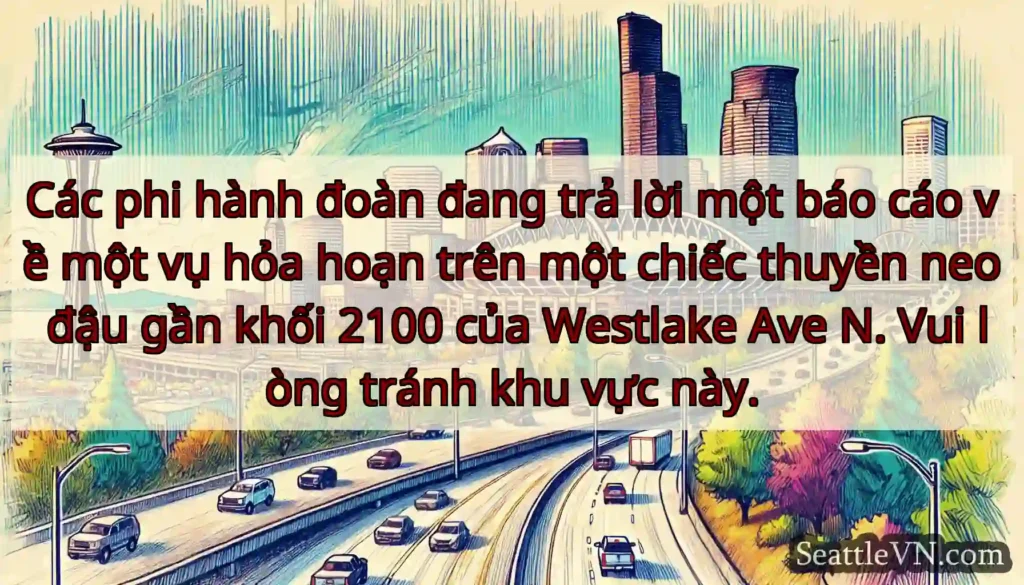 Các phi hành đoàn đang trả lời một báo cáo về một