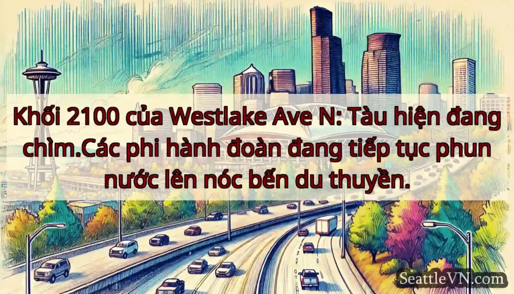 Khối 2100 của Westlake Ave N: Tàu hiện đang