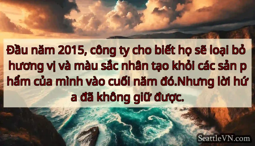 Đầu năm 2015, công ty cho biết họ sẽ loại bỏ