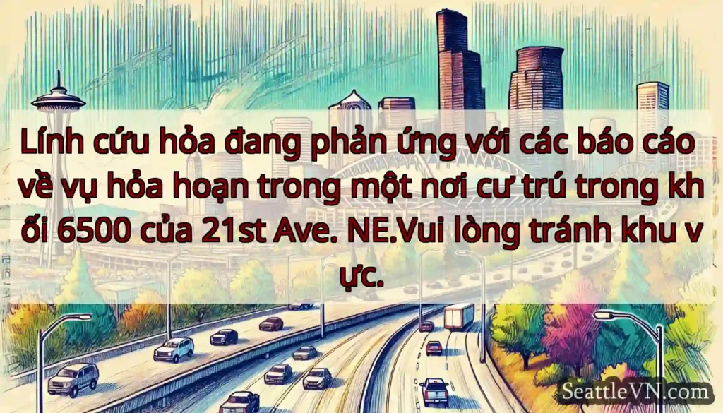 Lính cứu hỏa đang phản ứng với các báo cáo về vụ