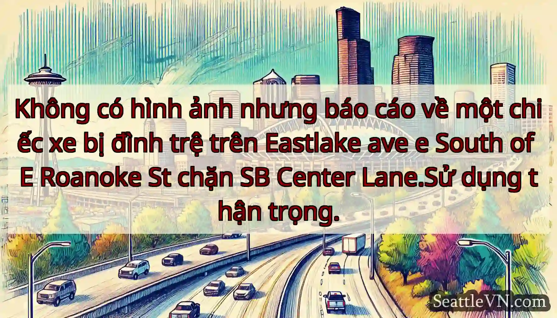 Không có hình ảnh nhưng báo cáo về một chiếc xe