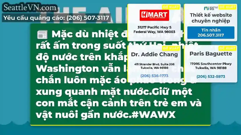 Mặc dù nhiệt độ không khí sẽ rất ấm trong suốt