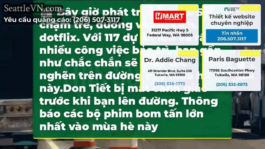 Bây giờ phát trực tuyến: Sự chậm trễ, đường vòng,
